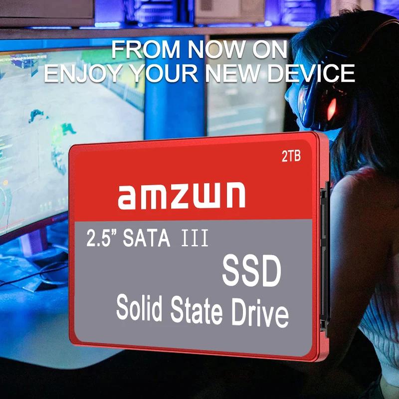 SSD 1TB 3D NAND SATA II  ָ Ʈ ̺, Ʈ  PC ũž ̺ ȣȯ , 6 Gb/s 2.5 ġ